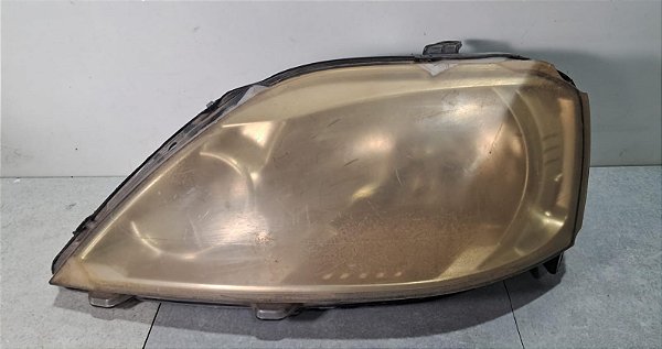 Farol Esquerdo Renault Logan 2010 a 2013 Paralelo Com detalhe
