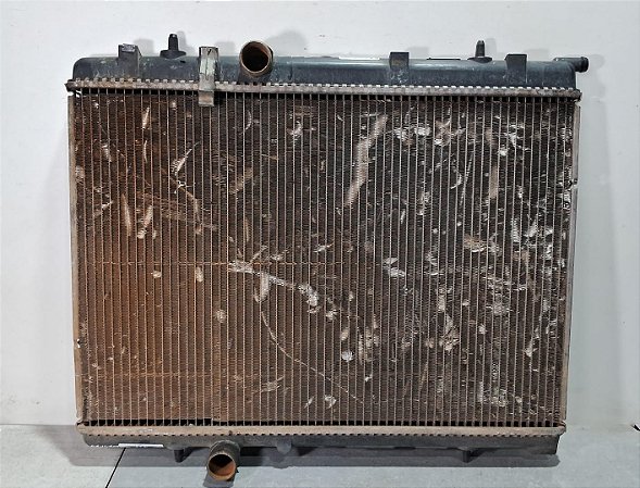 Radiador Agua Peugeot 206 1999 a 2007 Com detalhe