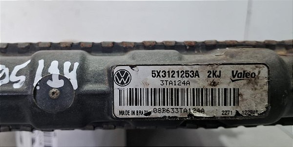 Radiador Agua Vw Gol 1995 a 2014
