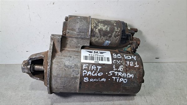 Motor Arranque Fiat Palio/Brava/Strada/Tipo 1996 a 2004