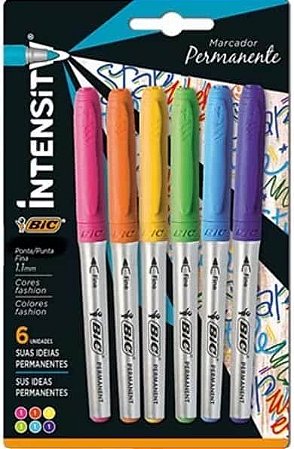 Marcador permanente intensity - Bic