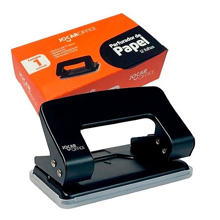 Perfurador de papel 2 furos 12 folhas - Jocar Office