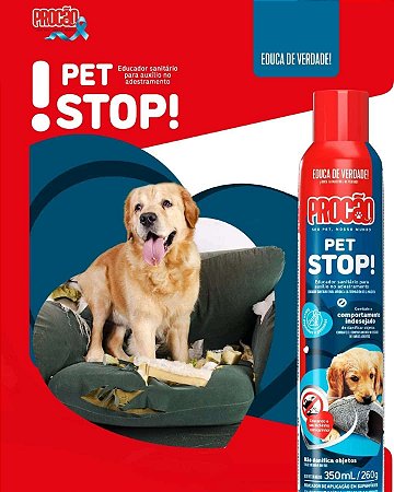 Educador Pet Stop PROCÃO Aerossol 350 ml