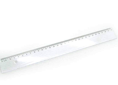 Régua Acrílica 30 cm Acrimet – Transparente