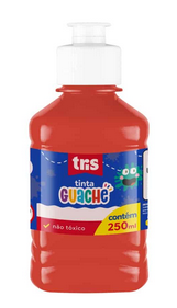 Tinta Guache 250 ml – Cores Sortidas