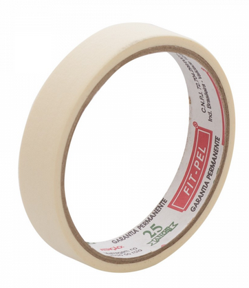 Fita Crepe 18mm x 10m – Multiuso Escolar e Artesanal