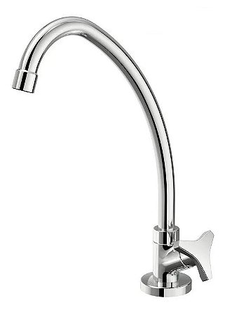Torneira De Cozinha Bancada Nova Gyro 1198-Ngy-Cr Cromada