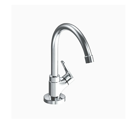 Torneira Lavatório Bancada Bica Alta Exacta 1192-Exa-Cr Cromada -Fabrimar