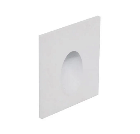 Balizador Arc De Embutir Quadrado 3961c-s-bm 0,75w 2700k Branco Interlight