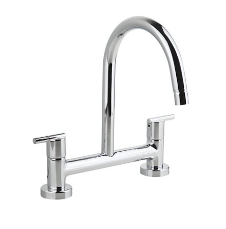 Torneira Misturador de Bancada para Cozinha Gioia 1256-GIO-CR Cromado -Fabrimar