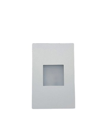 Balizador De Embutir 4x2 3938-s-bm 0,65w 2700k Branco Interlight