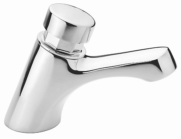 Torneira de  Bancada para Lavatório Automatica Biopress 1180-BIO Cromada -Fabrimar