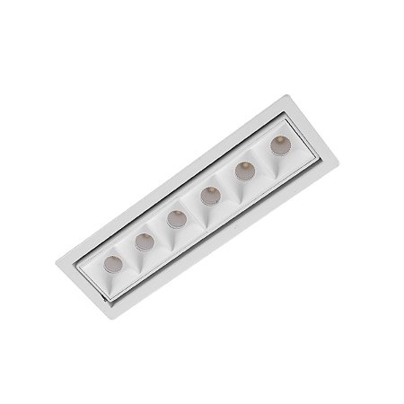 Spot de Embutir Picco 4993-ab-s-bm/rb 14w 2700k Branco Interlight
