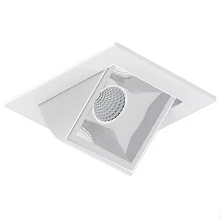 Spot de Embutir Picco Orientável 4581-ab-s-bm/rb 3w 2700k Branco Interlight