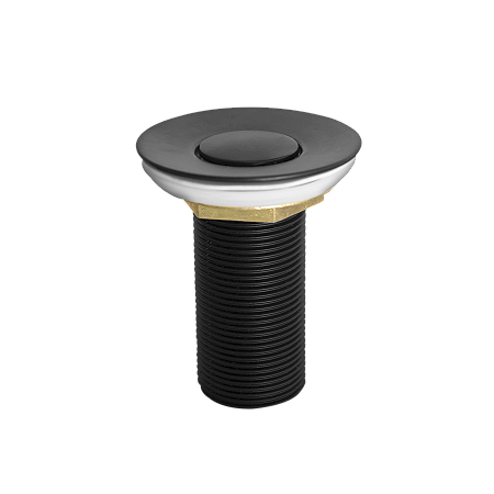 Valvula de Escoamento Para Lavatório Click 7/8 Preto Fosco