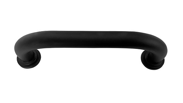 Alça (Barra) De Apoio 1.1/4 40 Cm Preto Fosco