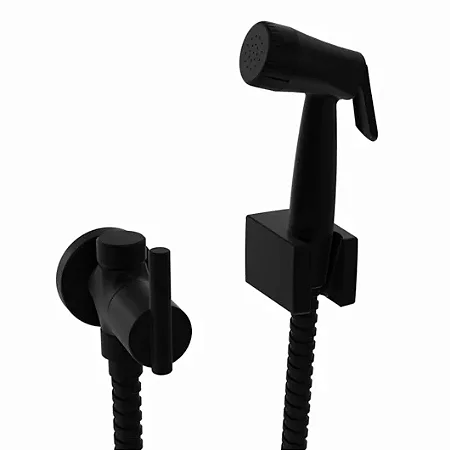 Ducha Higienica Acqua-Jet BK Gioia 2195-NGIO-BK Preto Fosco