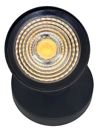 Spots De Sobrepor 6wts 3037-md-s-pm Interlight 2700k 127/220v Preto