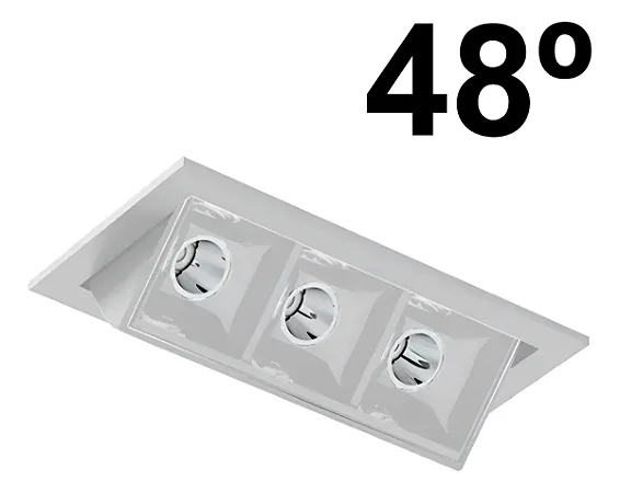 Spot de Embutir Picco Orientável 4582-ma-s-bm/rb 7w 2700k Branco Interlight 48º