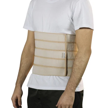 Faixa Abdominal Elástica Ajustável 25x140cm - Mercur