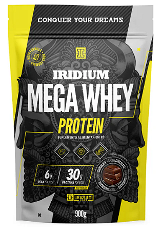 whey protein mega 900g iridium chocolate