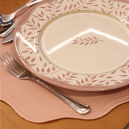 Lugar Americano Rosa Liso