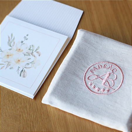 Cartão Social (10 un.) com Porta Cartão e Caneta