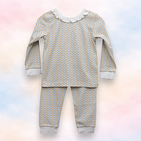 Pijama Blusa e Calça ML Menina - Arco-Íris