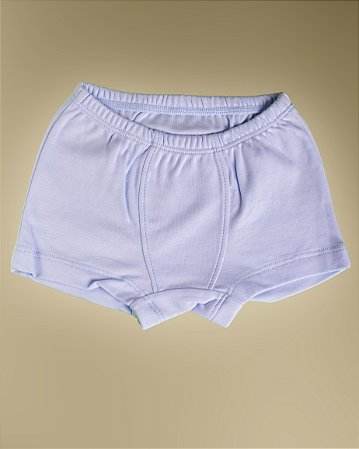 Cueca Boxer - Celeste Liso