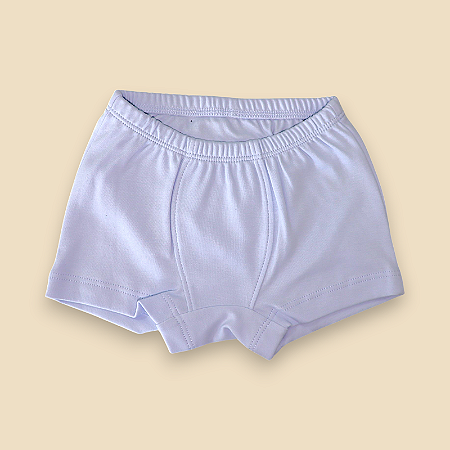 Cueca Boxer - Celeste Liso