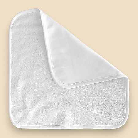 Babita Branca Atoalhada - 30x30