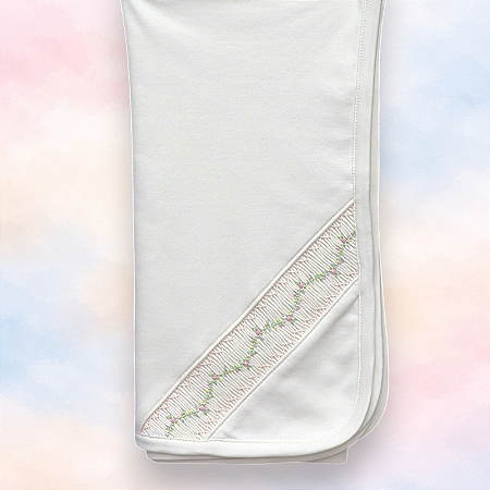 Manta Smock Zigue-Zague Florido