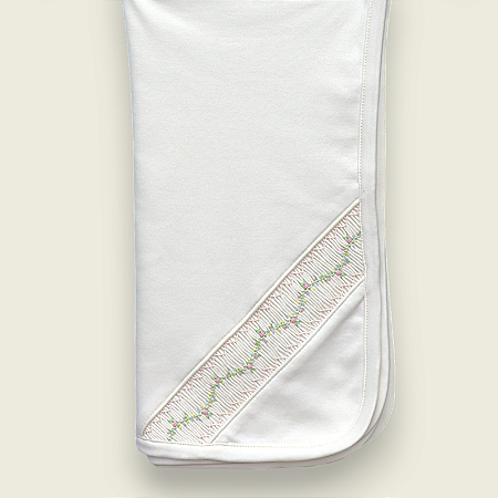 Manta Smock Zigue-Zague Florido