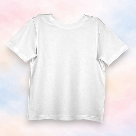 Camisa Gola Careca MC - Branco Liso