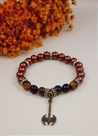 Pulseira Orixá Xangô Umbanda e Candomblé