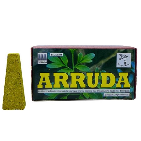 Defumador Natureza Espiritual Arruda 20 Tabletes Limpeza Espiritual Proteção Energética Descarrego Purificação Ambiente