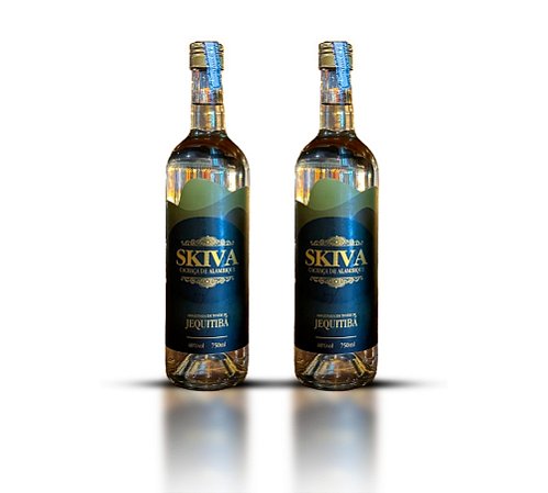 2 Cachaças Skiva Jequitibá - 750ml