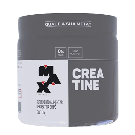 creatina max titanium 300g