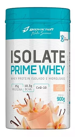 Isolate Prime Whey 900g Sem Lactose - Isolada Bodyaction