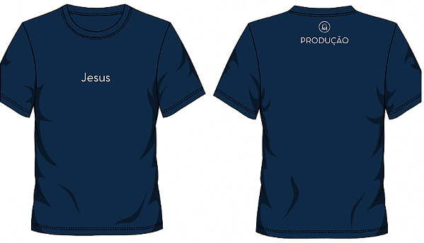 Camiseta - PRODUÇÃO