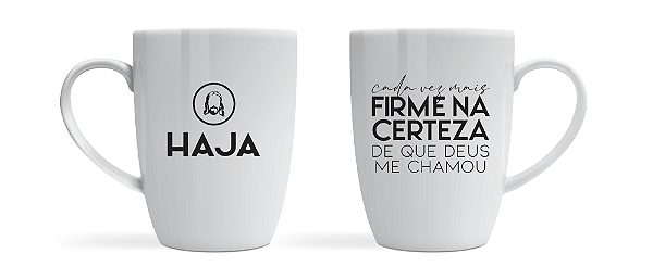 Caneca - Haja - Certeza
