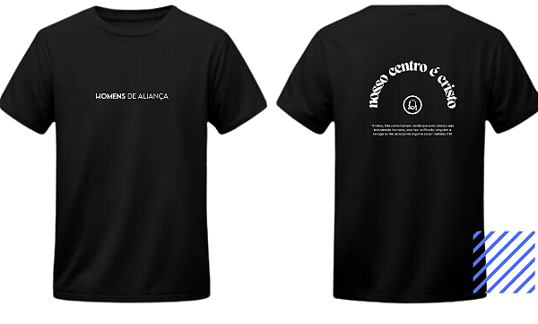 Camiseta Oversazed Homens de Aliança