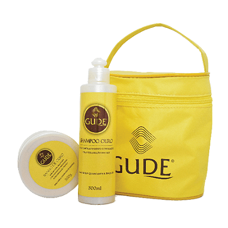KIT BANHO DE OURO PARA MANUTENÇAO DIÁRIA DOS CABELOS