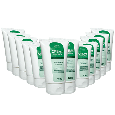 CAIXA CREME COM URÉIA PARA AS MÃOS 12 UNIDADES