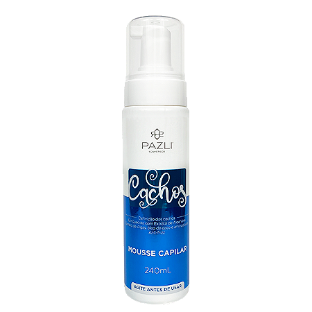 MOUSSE CAPILAR CACHOS PAZLI 240mL