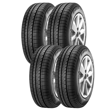 Kit 4 Pneus Aro 16 Pirelli P400 Evo 205/55R16 91V