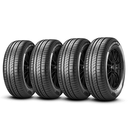 Kit 4 Pneus Aro 16 Pirelli P1 Cinturato Run Flat 195/55R16 87W