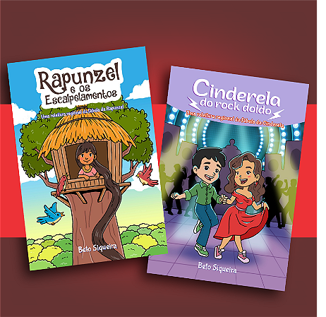 RAPUNZEL E CINDERELA DO ROCK DOIDO - Beto Siqueira