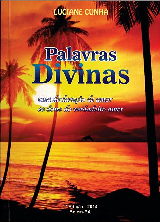 Livro "PALAVRAS DIVINAS - Luciane Cunha