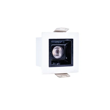 Spot Iris Embutir Direcionável 3W 2700K